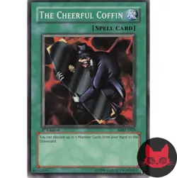 Yugioh The Cheerful Coffin MRD-E059 Common 1st Edition LP - Image 1
