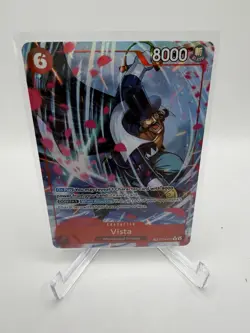 FAST SHIPPING - Vista One Piece OP16-011 Treasure Rare Alt Art - English - Image 1
