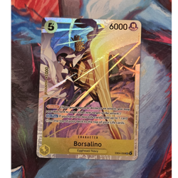 Bandai One Piece CCG Borsalino EB04-058 Egghead Navy Blocker Special Foil 6000 - Image 1