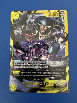 Marshall.D.Teach SEC op16-119 The time of battle ONE PIECE TCG OP16 - Image 1