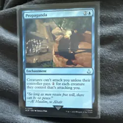 Propaganda *Uncommon* Magic MtG x1 Commander MP - Image 1