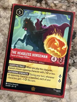 Disney Lorcana The Headless Horseman - Terror of Sleepy Hollow 125/204 - Image 2