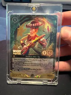 Woody Jungle Guide Foil Promo - Set Champs - Disney Lorcana - Image 1