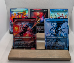Magus Sisters, Ifrit, Anima, Shiva, Yojimbo Set Foil Custom sticker on bulk MTG - Image 1