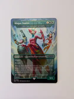 Magus Sisters, Ifrit, Anima, Shiva, Yojimbo Set Foil Custom sticker on bulk MTG - Image 4