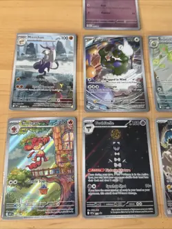 Pokemon TCG Black Bolt White Flare Lot Of 7 Cards / Full Art IR Simisear Promo - Image 2