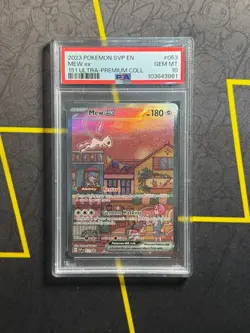 PSA 10 Mew ex SVP 053 Black Star Promo Pokemon TCG 151 Ultra Premium Collection - Image 1