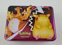 Pokemon TCG Fall Collectors Lunchbox Charizard Pikachu Vivid Voltage EMPTY - Image 1
