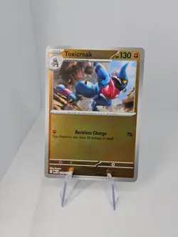 Toxicroak Reverse Holo Mega Evolution 079/132 Near Mint Pokemon TCG English - Image 1