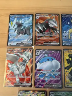 Pokemon TCG Black Bolt White Flare Lot Of 8 Cards / Full Art IR Kyurem Zekrom - Image 3