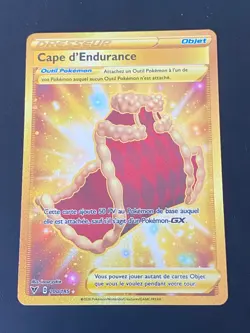 CARTE POKEMON CAPE D'ENDURANCE 200/185 FR SECRETE RARE EB VOLTAGE ECLATANT -NEUF - Image 1
