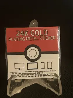 Lickitung 24k Gold Plated Pokemon Sticker Korean Striking Popping Candy NM #V - Image 2