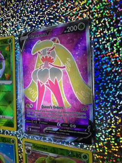 Pokemon TCG: Fusion Strike Full Art 246/264 Tsareena V; 016/195 Radiant Tsareena - Image 3