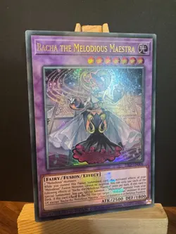 Yugioh! Bacha the Melodious Maestra 25LP-EN006 Emblazoned UR - Image 1