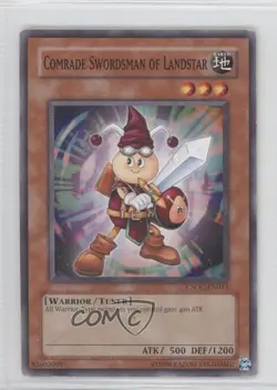 Comrade Swordsman of Landstar Unlimited YuGiOh Crossroads Chaos #CSOC-EN033 READ - Image 1