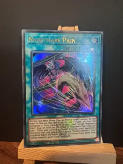 Yugioh! Nightmare Pain 25LP-EN005 Limited Pack Emblazoned EUR - Image 1
