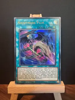 Yugioh! Nightmare Pain 25LP-EN005 Limited Pack World Championship UR - Image 1