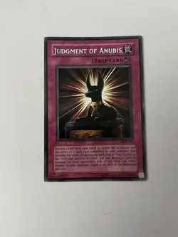Judgment of Anubis DCR-105 Secret Rare - Dark Crisis 2003 - YuGiOh! - NM - Image 1