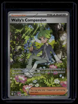 Wally's Compassion #186/132 ME01: Mega Evolution tcg Pokemon - Image 1