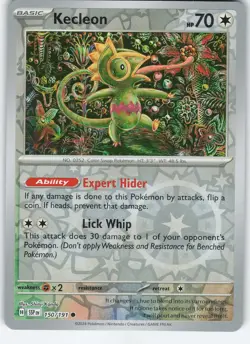 Kecleon - 150/191 Common Reverse Holo SV08: Surging Sparks NM Pokemon - Image 1