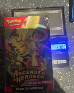 153.02 HEAVY! Pokemon TCG Ascended Heroes Booster Bundle - Image 1