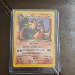 Wizards of the Coast Pokemon TCG Dark Charizard 4/82 Holo Unlimited 1999 - Image 1