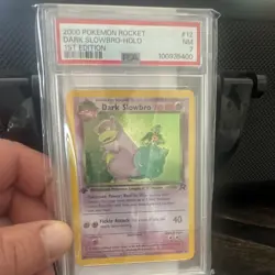 The Pokemon Company Team Rocket 1st Edition Dark Slowbro Holo Rare 12/82 English - Image 1