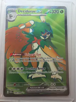 Decidueye ex 100/088 Pokemon TCG Perfect Order Ultra Rare NM - Image 3
