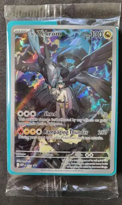 2026 SEALED POKEMON MEP EN-ME BLACK STAR PROMO 031 N'S ZEKROM ASCENDED HEROES - Image 1