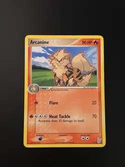 Arcanine 1/12 MP EX Trainer Kit 2 Minun 2006 Pokemon TCG - Image 1