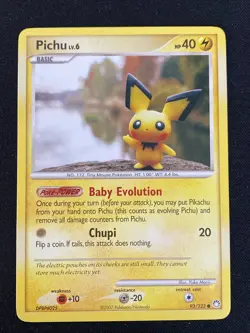 Pokemon TCG Pichu Mysterious Treasures 93/123 - Image 1