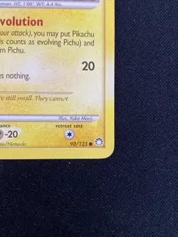 Pokemon TCG Pichu Mysterious Treasures 93/123 - Image 5