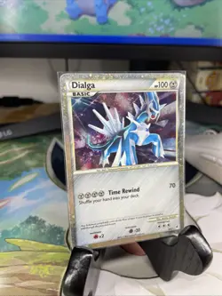2011 Pokemon Call of Legends Dialga #SL2 Ultra Rare Holo - Image 2