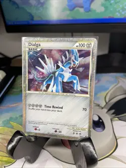 2011 Pokemon Call of Legends Dialga #SL2 Ultra Rare Holo - Image 3