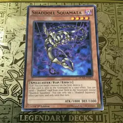 Yu-Gi-Oh TCG Shaddoll Squamata DUEA-EN025 1st Edition Regular Common Card - Image 1