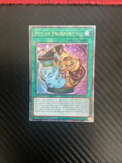 YuGiOh - Pot Of Prosperity - Quarter Century Secret - RA01-EN066 - 1st - NM - Image 1