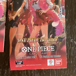 ONE PIECE Heroines EB-03 Lot x5 Sleeved Booster pack English - Image 4