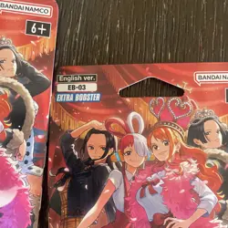 ONE PIECE Heroines EB-03 Lot x5 Sleeved Booster pack English - Image 5