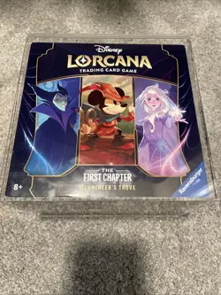 Ravensburger Disney Lorcana TCG The First Chapter Box Set Sealed In Acrylic Case 4050368981745 - Image 1