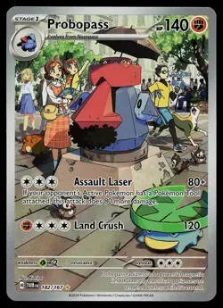 Pokemon Card - Probopass Twilight Masquerade 182/167 Illustration Rare 2024 - Image 1
