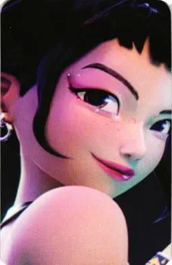 ZOEY HUNTR/X KPOP DEMON HUNTERS The Kpop Star Lomo Collectible Card - Image 1