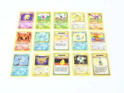 15 Vintage Pokemon Cards | Non-Holo | Includes Base Set, Jungle... | - Image 1