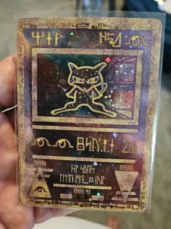 Pokemon TCG Ancient Mew 2000 Movie Promo Holo Card - Image 1