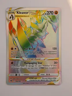 Kleavor VSTAR 196/189 Astral Radiance Secret Rare Pokemon Card Mint/NM - Image 1