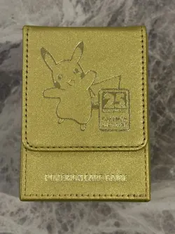 Pokemon 25th Anniversary Golden Box Card Case Chinese Edition Unused - Image 1