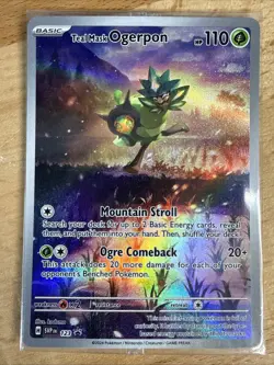 Teal Mask Ogerpon 123 Sv: Scarlet & Violet Promo Cards Holo - Image 1