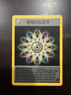 Pokemon TCG Rainbow Energy Special Card Non Holo - Image 1