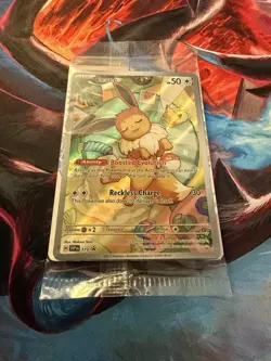 Eevee Prismatic Evolutions PROMO 173 ETB Pokemon TCG Card MINT SEALED - Image 1