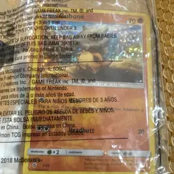 Cubone McDonald's 2018 Set Holo NM Pokemon Card English Sealed Happy Meal You - Image 3