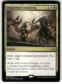 Prerelease Cards #242 Anguished Unmaking - Image 1